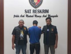 Polres Aceh Selatan Tangkap Pelaku Kekerasan Seksual Anak di Trumon