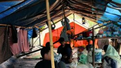 Korban Banjir di Beutong Ateuh Rayakan Idul Fitri di Tenda Pengungsian