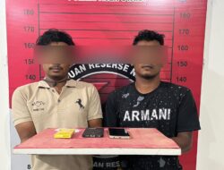Dua Pria Diamankan atas Kasus Narkotika di Aceh Utara
