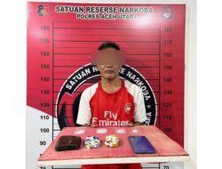 HN (54) Diamankan Polres Aceh Utara, Barang Bukti Sabu 8,97 Gram