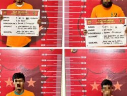 Polres Nagan Raya Amankan Empat Pelaku Pengeroyokan, Positif Sabu