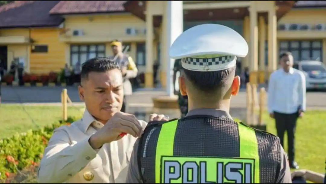 Bupati Safaruddin Pimpin Apel Pengamanan Mudik Lebaran di Abdya