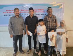 SPS Aceh Santuni Anak Yatim dalam Buka Puasa Bersama