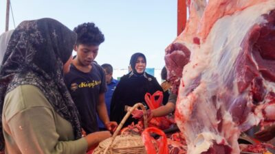 Pasar Murah Daging Meugang Bantu Warga Banda Aceh