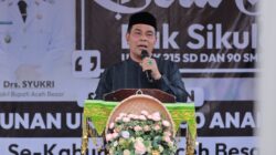 Bupati Pastikan Bantuan Anak Yatim Disalurkan Tepat Waktu