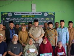 Baitul Mal Aceh Tenggara Salurkan ZIS Rp 1 Miliar kepada 2.780 Mustahik