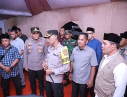 Syech Muharram Pantau Pospam Lhoknga, Imbau Pemudik Hati-hati