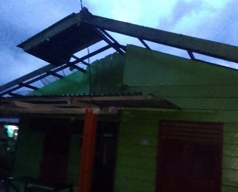 Sehari Jelang Lebaran, Puting Beliung Terjang Dua Rumah di Aceh Tenggara