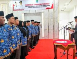 124 Pejabat Abdya Dilantik, Wabup Tekankan Profesionalisme