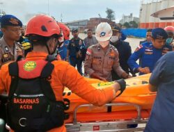 ABK Kapal Asing Meninggal, Divakuasi Melalui Krueng Geukueh