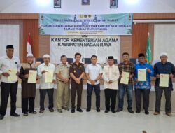 Kemenag Nagan Raya Gandeng BPN dan Kajari Percepat Sertifikasi Tanah Wakaf