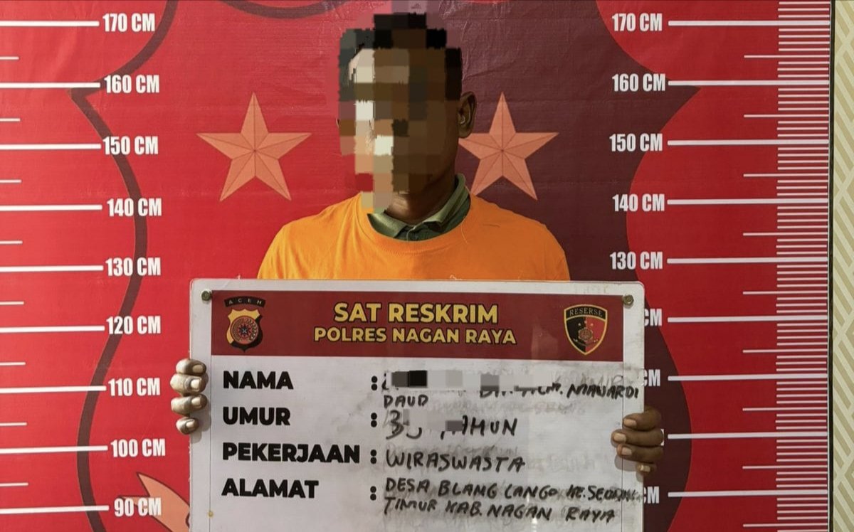 Pria di Nagan Raya Ditahan Terkait Dugaan Pelecehan di Ruang UKS