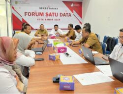Pemko Banda Aceh Genjot Kualitas Data Statistik Sektoral