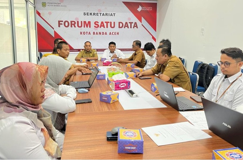Pemko Banda Aceh Genjot Kualitas Data Statistik Sektoral