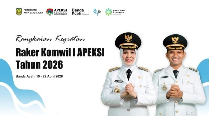 Raker Komwil I APEKSI Digelar di Banda Aceh, Ini Agendanya