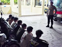 Polisi Amankan Tujuh Remaja yang Terlibat Balap Liar
