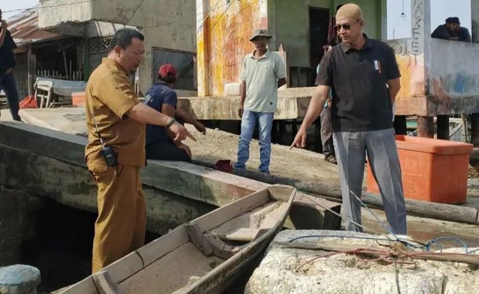 Dermaga di Kuala Geulumpang