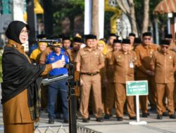 Illiza Soroti Ketidakhadiran ASN dalam Apel Gabungan Perdana