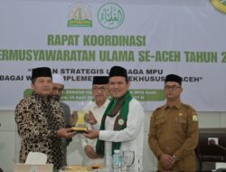 Rakor MPU se-Aceh, Wagub Dorong Sinergi dan Mitigasi Informasi