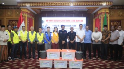 9.500 Paket Bantuan Internasional Dukung Pemulihan Pascabencana Aceh