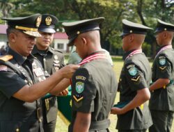 Rindam IM Gelar Penutupan Dikmaba 2026, Prajurit Resmi Sandang Serda