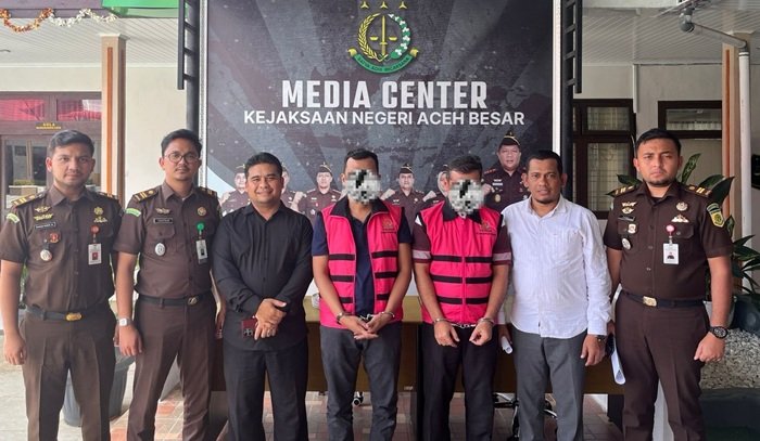 Kasus SPPD Fiktif, Dua Pejabat Inspektorat Aceh Besar Dituntut 1 Tahun 6 Bulan