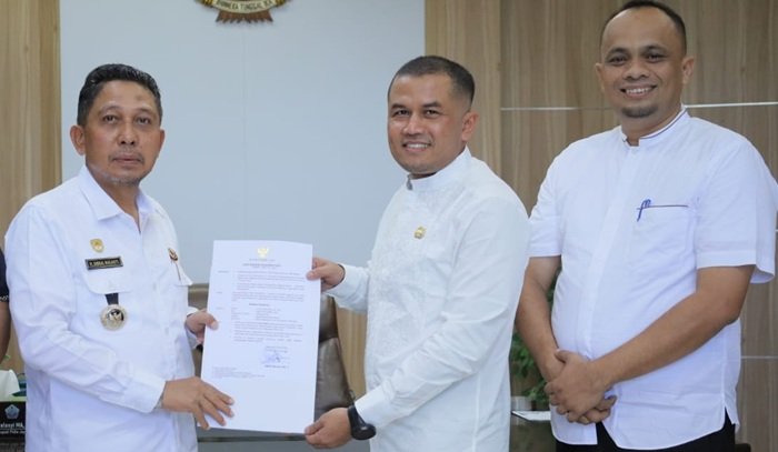 Bupati Pidie Jaya Angkat 10 Plt Kadis dan Camat