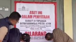 Polisi Sita Ruko MIlik Mantan Kadiskes Aceh Tengah