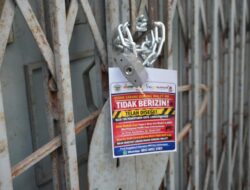 Usaha Walet Ilegal di Lhokseumawe Disegel dan Difogging