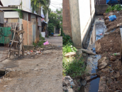 Drainase Tersumbat dan Sampah Menumpuk, Pasar Ketapang II Sangat Kumuh