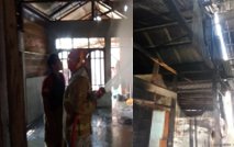 TV Meledak Picu Kebakaran, Api Nyaris Hanguskan Rumah Warga