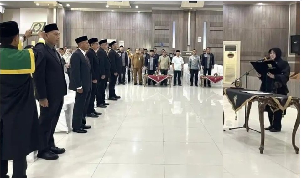 Wali Kota Banda Aceh Lantik Lima Pejabat Eselon II, Tekankan Kinerja dan Integritas