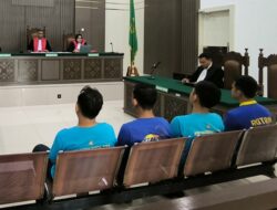 Tiga Oknum Polisi Terlibat Kasus Narkoba Divonis 4 Tahun Penjara