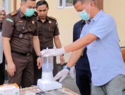 Kejari Abdya Musnahkan Barang Bukti 14 Perkara, Mayoritas Narkotika
