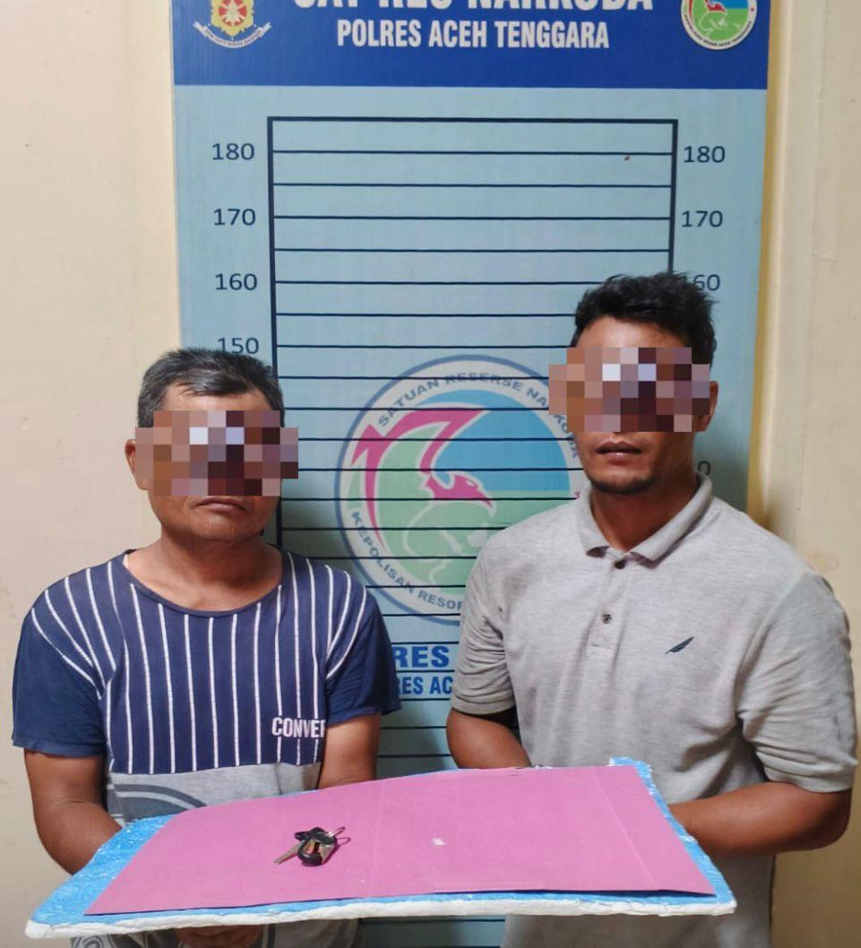 Penggerebekan di Warung, Polisi Amankan Dua Pelaku Sabu