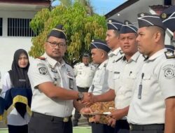 Kenaikan Pangkat di Lapas Blangpidie Jadi Momentum Peningkatan Kinerja