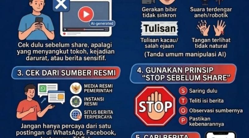 Imbauan Polres: Cek Fakta Sebelum Sebarkan Informasi di Medsos