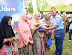 Bazar Murah Meriahkan Baksos TNI AU di Aceh Besar