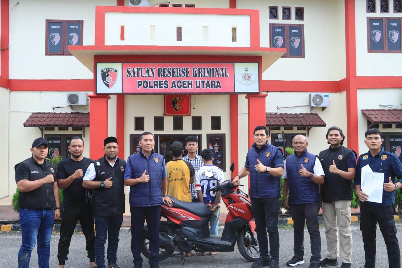 Polisi Bekuk Pelaku Curanmor, Amankan Motor dan Sabu