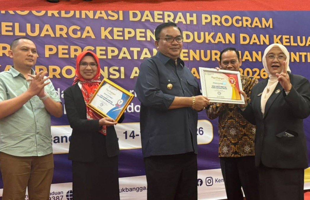 Penguatan Program Keluarga, Aceh Tenggara Raih Penghargaan BKKBN