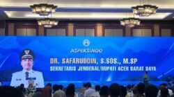 Safaruddin Resmi Dilantik Jadi Sekjen Aspeksindo 2025-2030