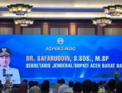 Safaruddin Resmi Dilantik Jadi Sekjen Aspeksindo 2025-2030
