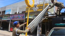 Ganggu Akses Jalan, Bangunan Liar di Jalan Malahayati Ditertibkan