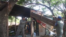 Bangunan Liar di Jalur Malahayati Ditertibkan Kembali