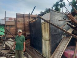 64 Rumah Rusak Diterjang Puting Beliung, 254 Jiwa Terdampak