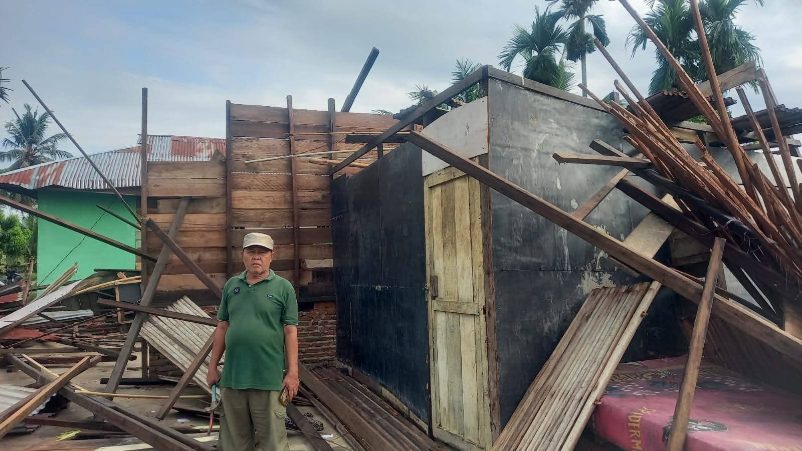 64 Rumah Rusak Diterjang Puting Beliung, 254 Jiwa Terdampak