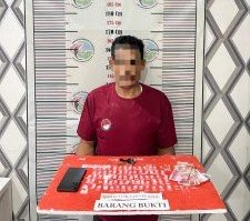 Warga Suka Makmue Ditangkap, 72 Paket Sabu Disita Polisi