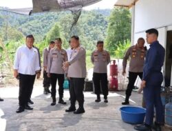 Kapolres Abdya Tinjau SPPG Bhayangkari, Pastikan Standar Higiene Terpenuhi