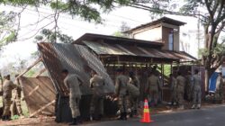 PKL Bandel di Jalan Malahayati-Krueng Raya Kembali Ditertibkan