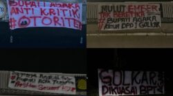 Spanduk Kritik terhadap Bupati Aceh Tenggara Muncul di Banda Aceh